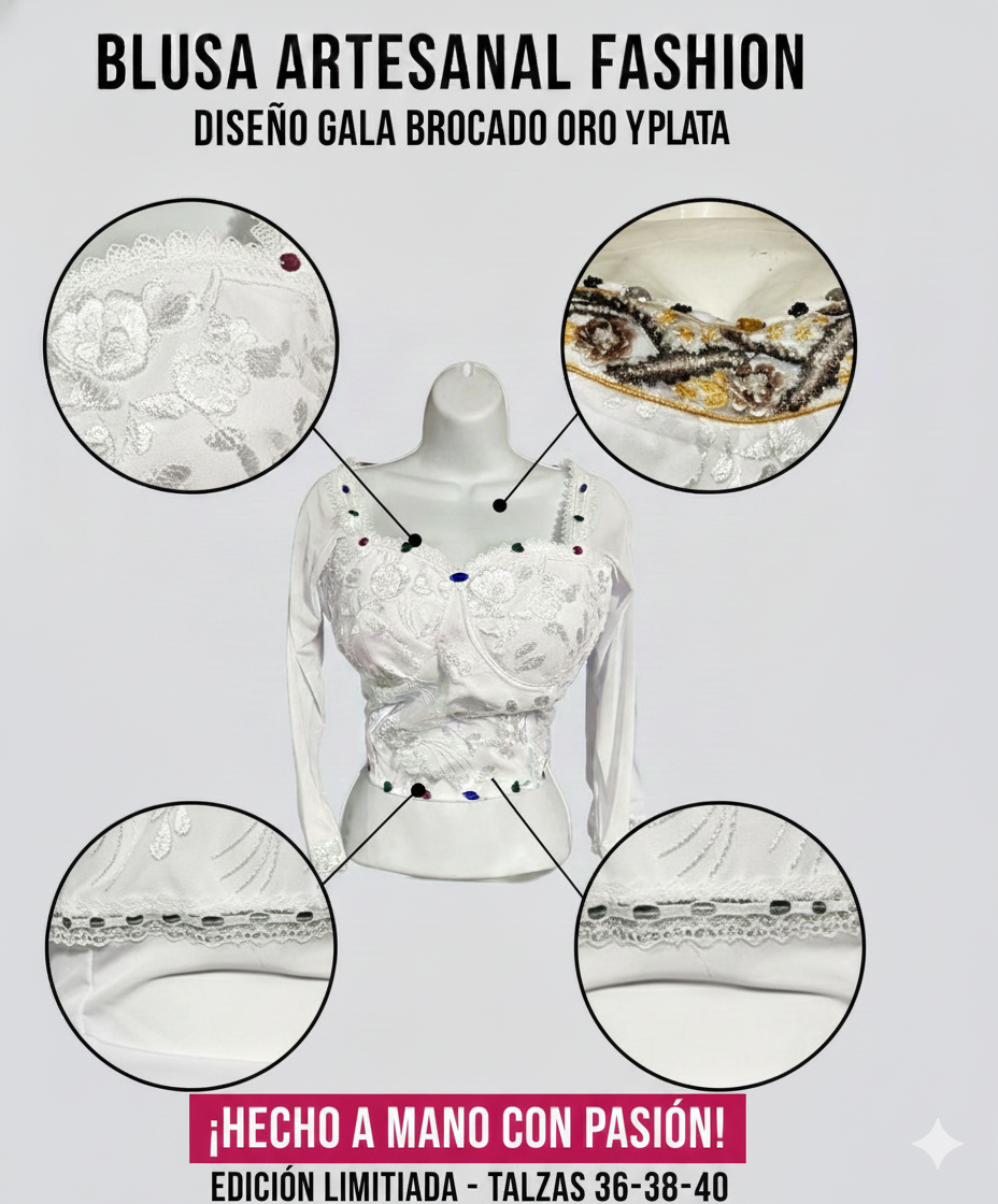 ✨ Blusa Andina de Gala ✨